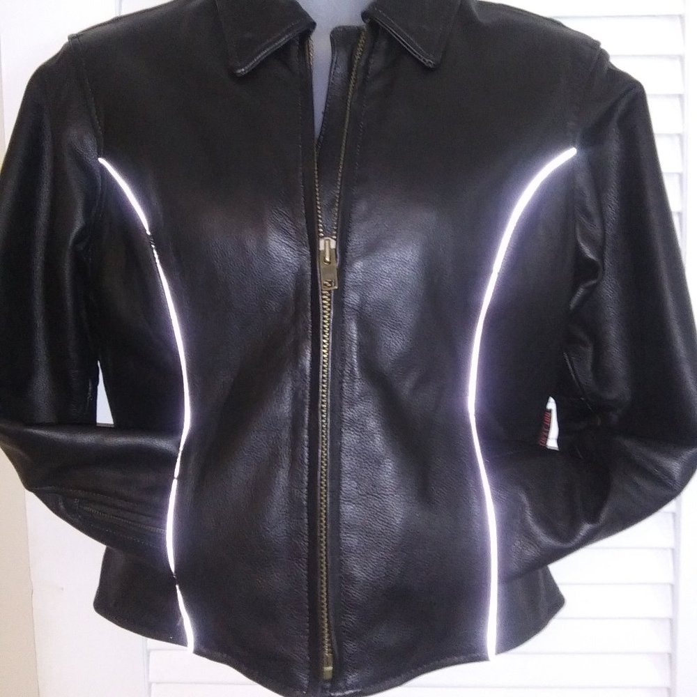 women's leather jacket, Riding jacket,
